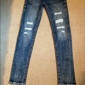 Rock Revival Skinny ankle jeans size 28